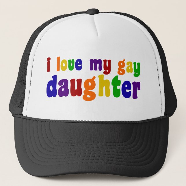 Casquette J'Aime Ma Fille Gay (Devant)