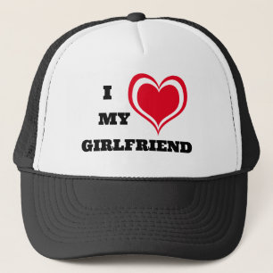 Casquette J'Aime Ma Petite Amie Personnalisée