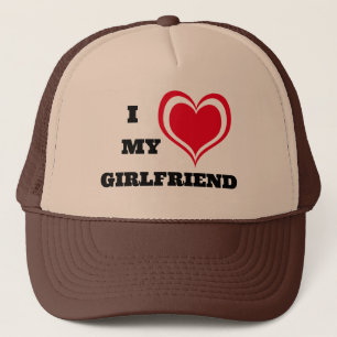Casquette J'Aime Ma Petite Amie Personnalisée