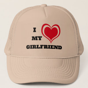 Casquette J'Aime Ma Petite Amie Personnalisée