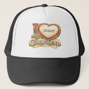 Casquette J'aime ma petite amie sur mesure