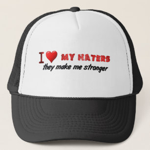 Casquette J'aime mes haineux…