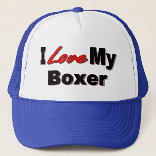 Casquette J'aime mes marchandises d'amoureux des chiens de