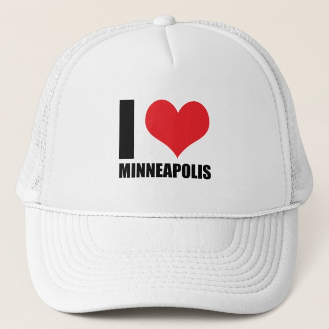 Casquette J'aime Minneapolis (Devant)