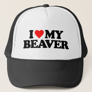 CASQUETTE J'AIME MON BEAVER