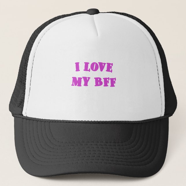 Casquette J'aime mon BFF (Devant)