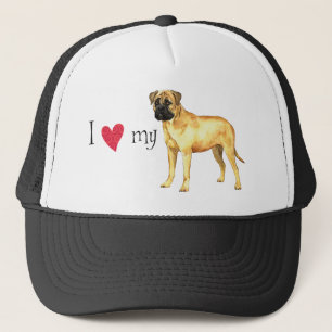 Casquette J'aime mon Bullmastiff