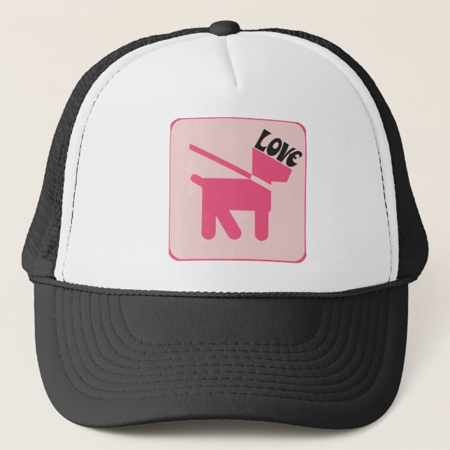 Casquette J'aime mon chien (Devant)