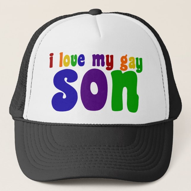 Casquette J'Aime Mon Fils Gay (Devant)