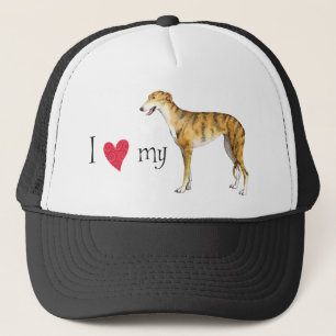 Casquette J'aime mon lévrier