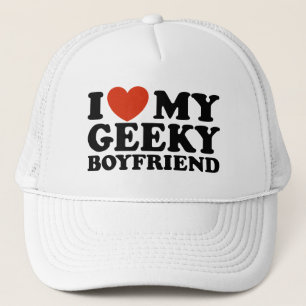 Casquette J'Aime Mon Petit ami Geeky