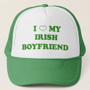 Casquette J'aime mon petit ami irlandais Chapeau