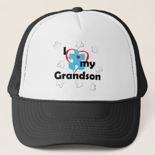 Casquette J'aime mon petit-fils - autisme