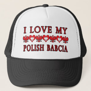 Casquette J'Aime Mon Polonais Babcia