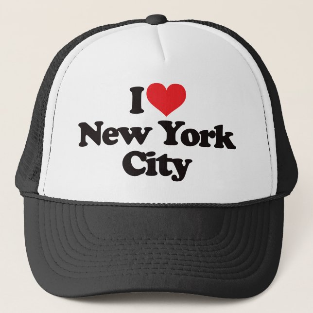 Casquette J'aime New York City (Devant)