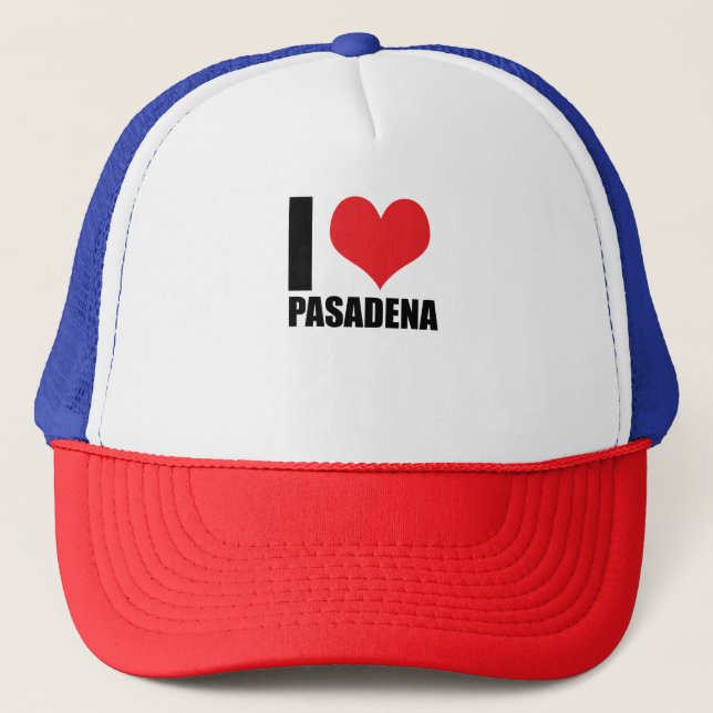 Casquette J'aime Pasadena (Devant)