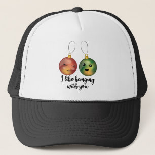 Casquette J'Aime Passer Avec Vous Les Ornements De Noël