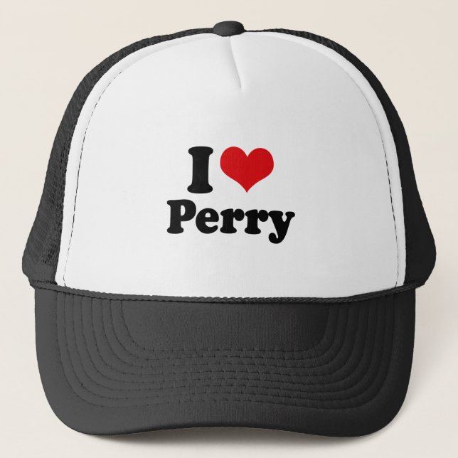 CASQUETTE J'AIME PERRY (Devant)