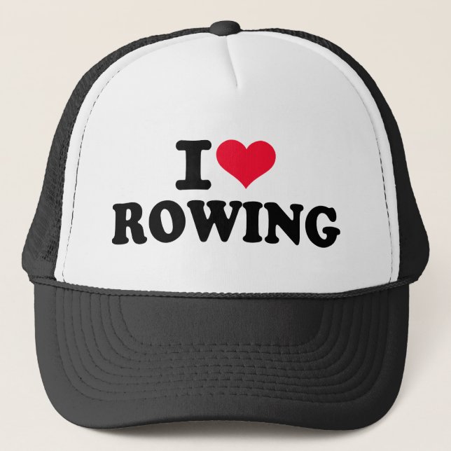 Casquette J'aime ramer (Devant)