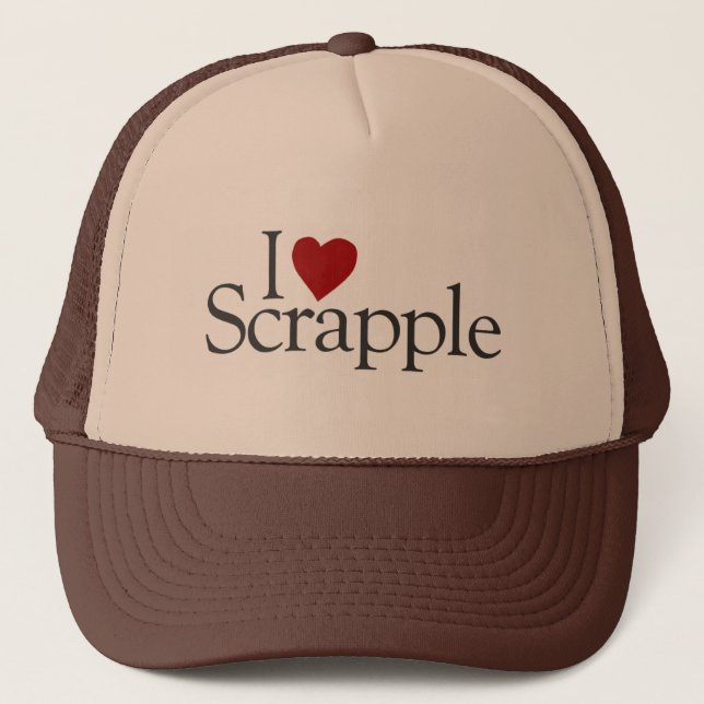 Casquette J'aime Scrapple (Devant)