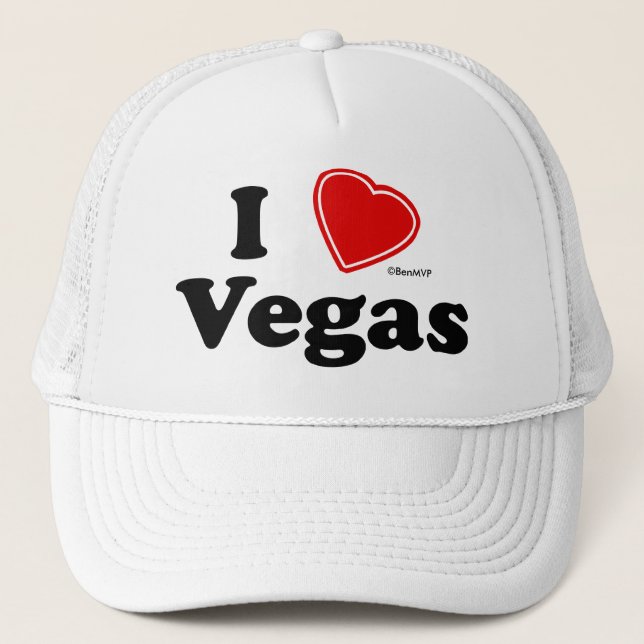 Casquette J'aime Vegas (Devant)