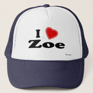 Casquette J'aime Zoe