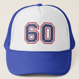 Casquette Jalon 60e anniversaire Trucker Fête Chapeau