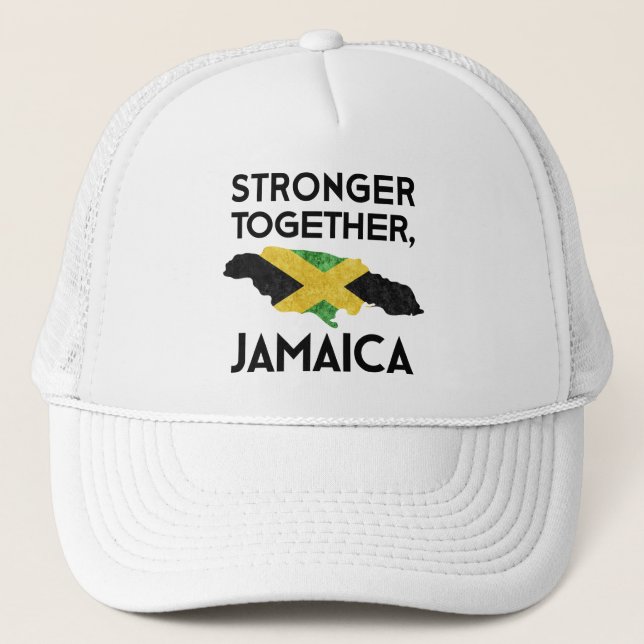 Casquette Jamaica Strong Standing Together - Classic T-Shirt (Devant)