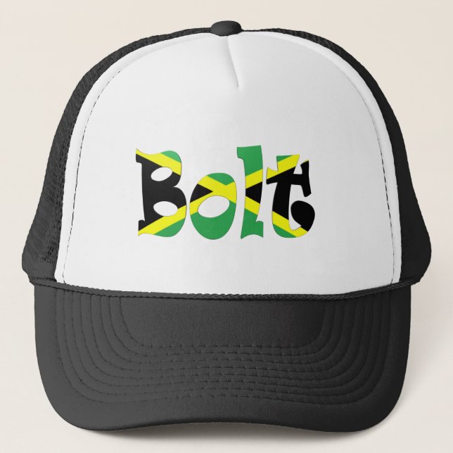 Casquette jamaïcain de drapeau d'Usain Bolt (Devant)