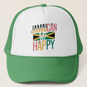 Casquette Jamaican Me Happy – Ambiance Fun Île de Jamaïque