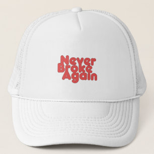 Casquette Jamais plus jamais cassé
