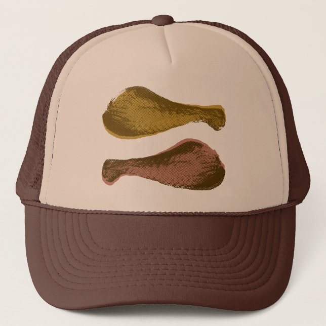 Casquette Jambes de poulet frit (Devant)