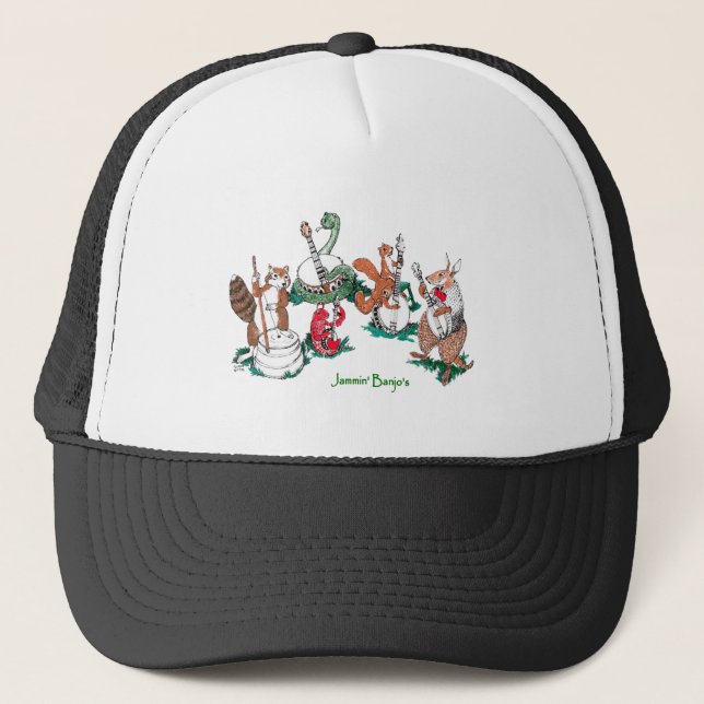 Casquette Jammin Banjos Wildlife Trucker Hat (Devant)