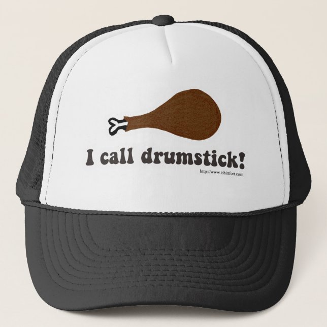 Casquette J'Appelle Drumstick Cet Action De Gânerie (Devant)