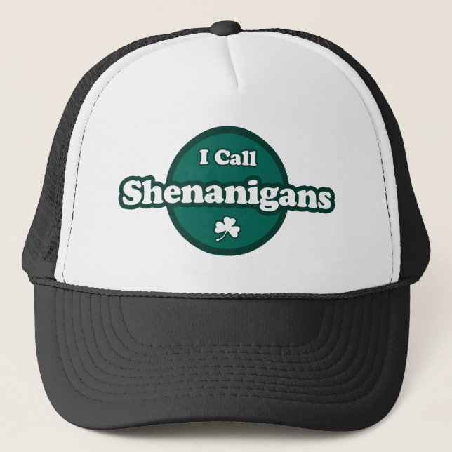 Casquette J'Appelle Les Shenanigans Mignons Irlandais Dire (Devant)