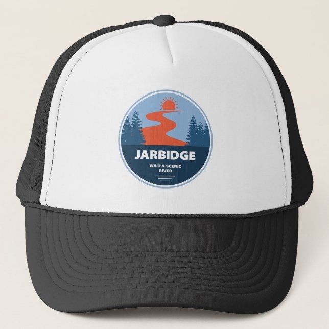 Casquette Jarbidge Wild Et Rivière Pittoresque Idaho (Devant)