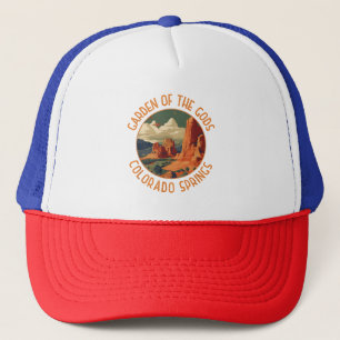 Casquette Jardin des Dieux Colorado Springs en détresse Cir