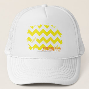 Casquette Jaune 2 de zigzag