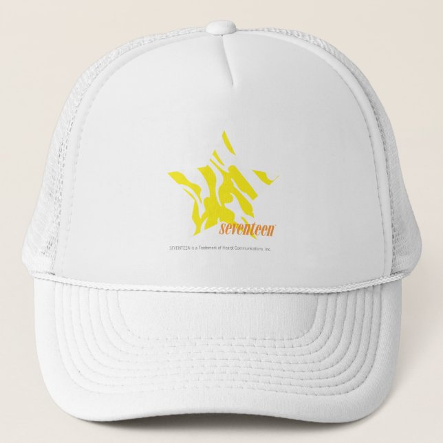 Casquette Jaune 3 de zèbre (Devant)