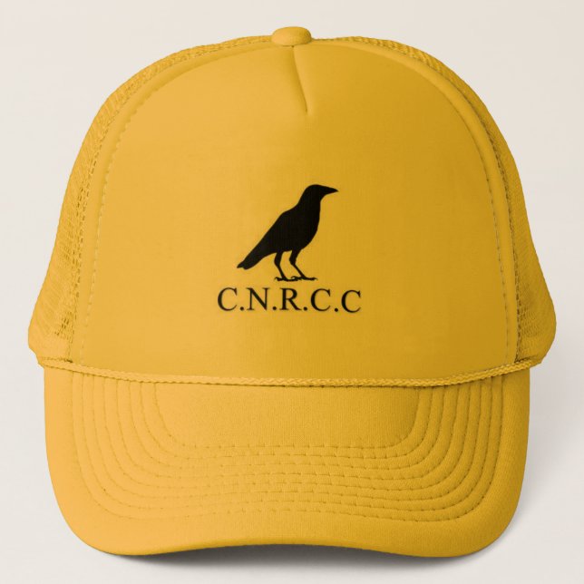 Casquette jaune de camionneur de rebelles (Devant)