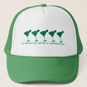 Casquette J'aurais plutôt un shamrocktini.