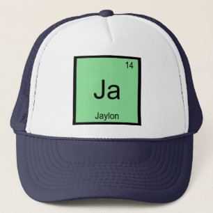 Casquette Jaylon Nom Élément Chimique Tableau Périodique