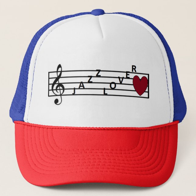 Casquette Jazz Lover (Devant)
