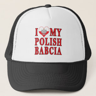 Casquette J'Coeur Mon Polonais Babcia