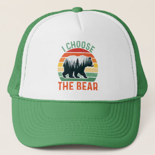 Casquette Je Choisis L'Ours Dans Le Bois Funny Camp 2024