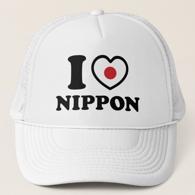 CASQUETTE JE COEUR [AMOUR] NIPPON (Devant)