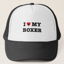 Je Coeur Mon Chapeau De Camion Boxer