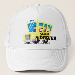 Casquette "Je conduis l'autobus scolaire "