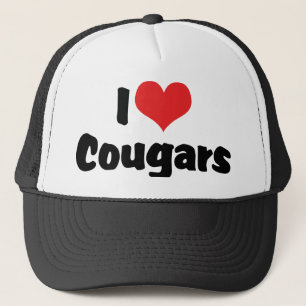 Casquette Je Cougars de coeur d'amour