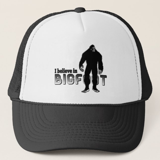 Casquette Je crois en BIGFOOT (Devant)